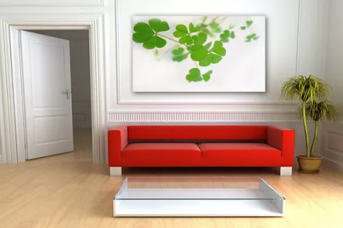 Tableau décoration Trèfles 