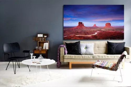 Tableau paysage falaise du Colorado
