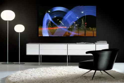 tableau abstrait LightGraff01 par Jean-Nicholas Guillo 