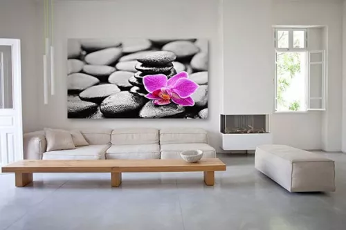 Tableau déco zen flower