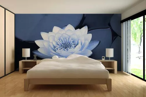 Papier peint déco Lotus sur Nénuphare