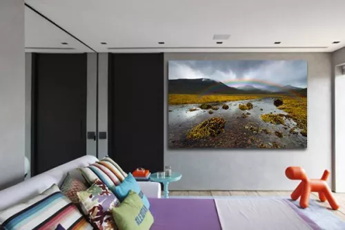 Tableau déco Arc en Ciel