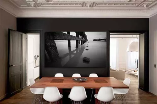 Déco mur sable chaud
