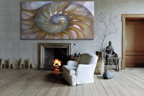 Tableau zen escargot colimaçon