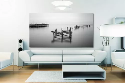 Décoration murale plan d'eau