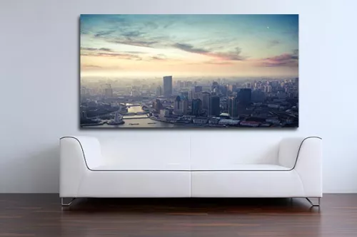Tableau photo Vue sur Shanghai