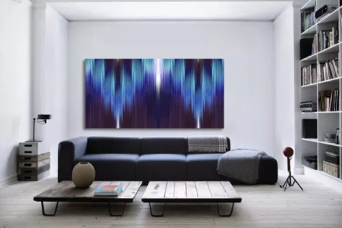 Tableau abstrait Fauve
