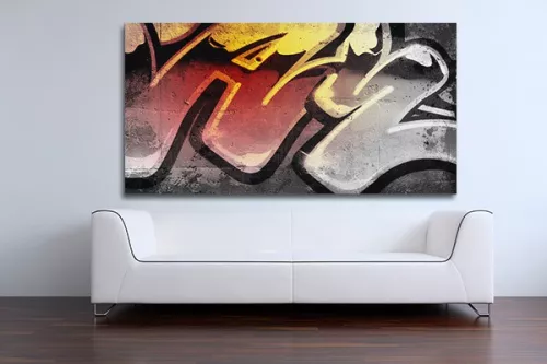 Tableau urbain tag dégradé