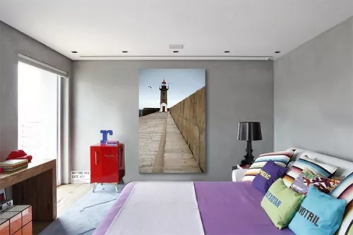 Tableau moderne entrée du phare