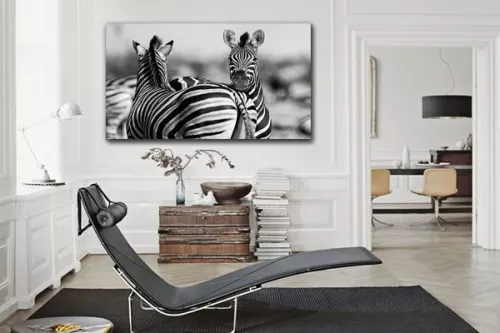Tableau déco Zèbres de Namibie