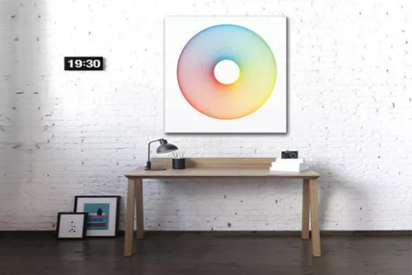 Tableau moderne Cercle Chromatique