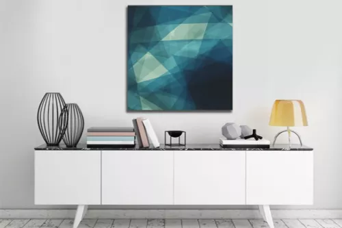 Tableau abstrait Césium
