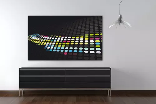 Tableau design moderne ronds couleurs