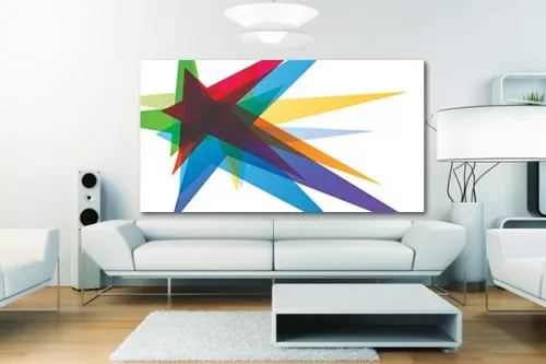 Tableau design abstrait Stars