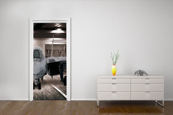 Trompe l'oeil porte