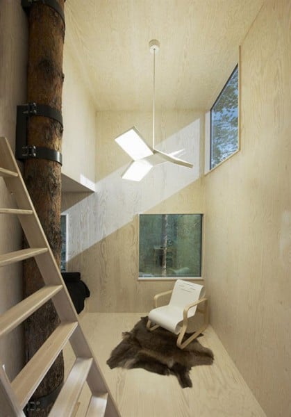 Intérieur chambre miroir