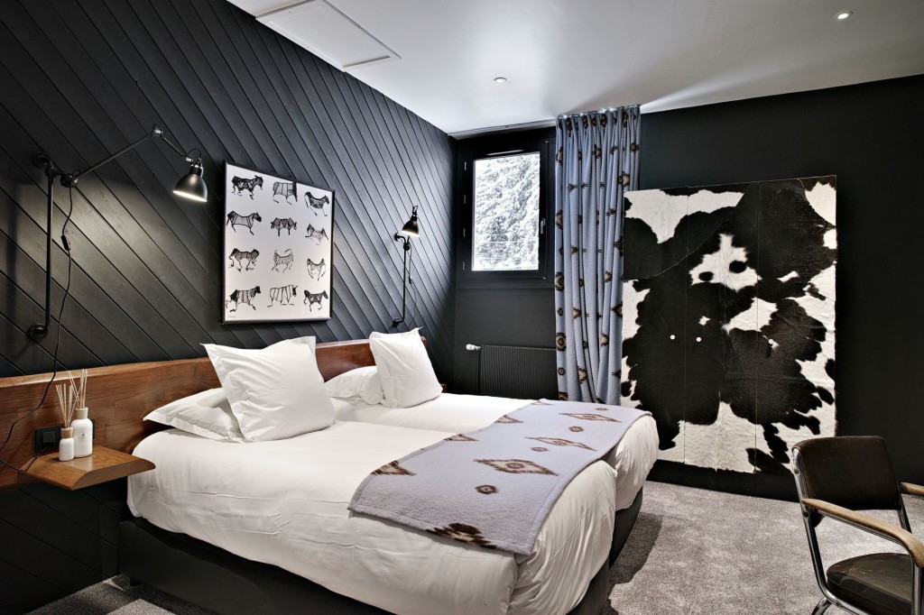 chambre cocooning peaux de betes