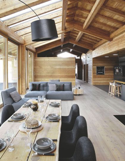 décoration intérieure chalet