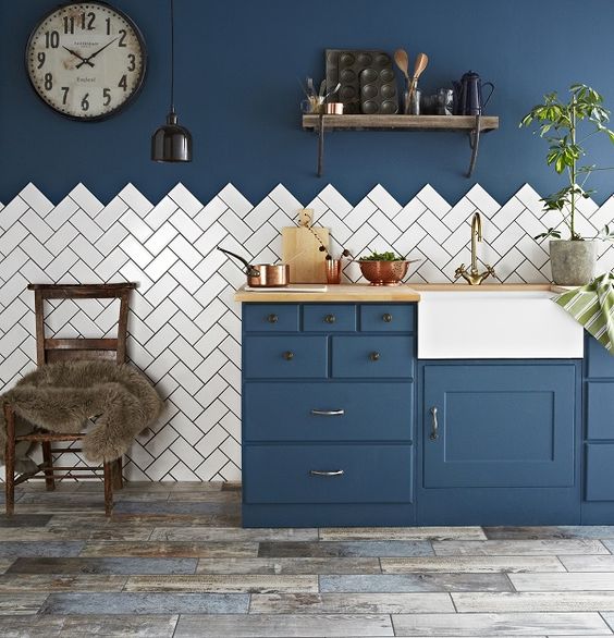 Cuisine bleue