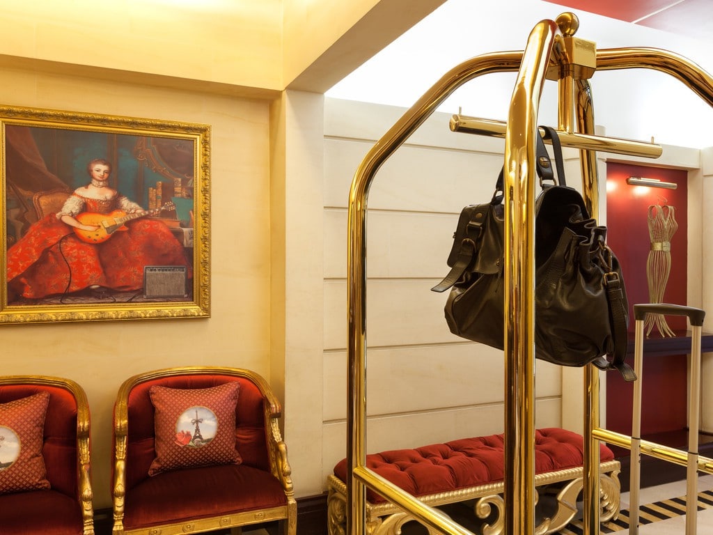 décoration hotel Waldorf tableau original Izoa