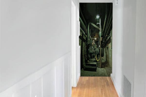 papier-peint-couloir-trompe-oeil-usine