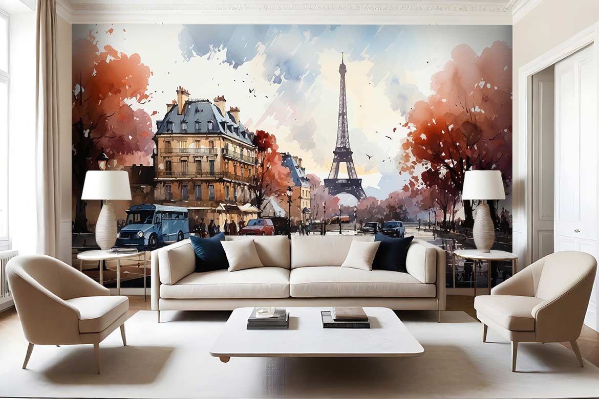 tapisserie tour Effel paris