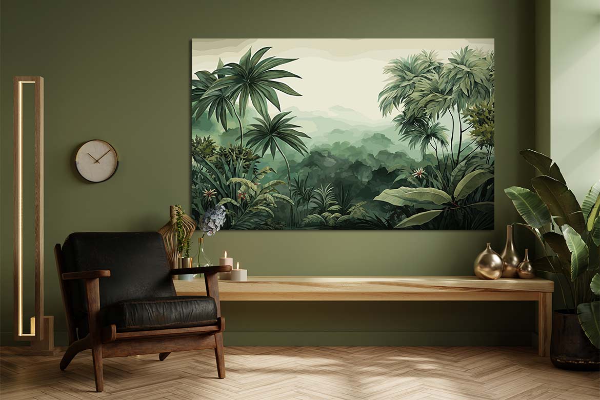 Tableau Évasion Végétale