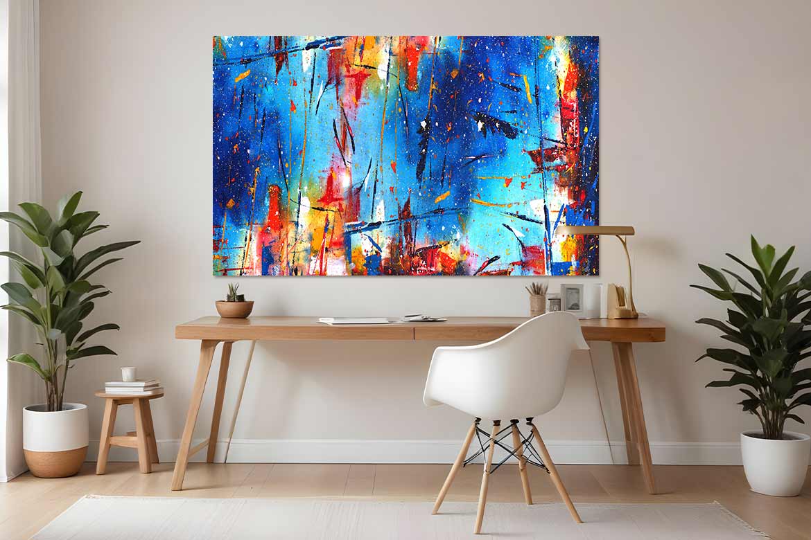 Tableau Torrent de couleurs
