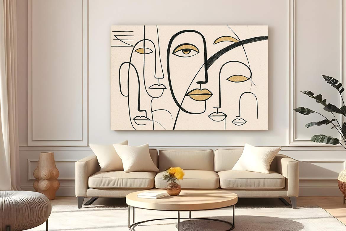 Tableau Contemporain Minimalia