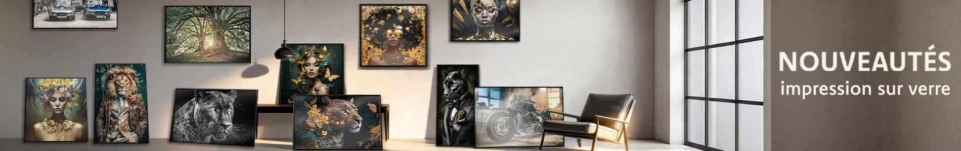 IMAGE nouvelle catégorie tableau sur verre