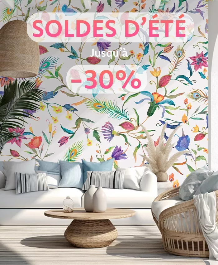 promotion menu papier peint