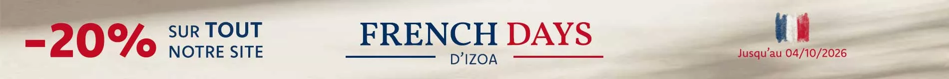 PROMOTION FRENCHDAYS -20% sur tout le site