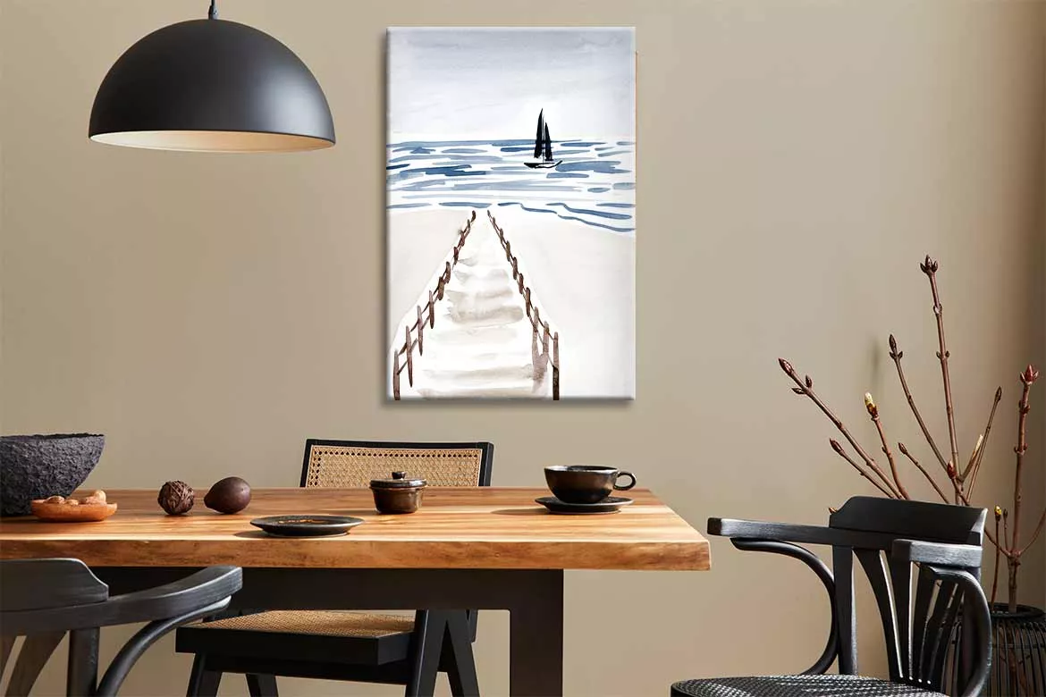 Tableau Mer - Ponton Plongeant